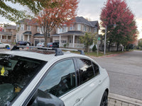 BMW 330 Aluminum Crossbars Roof Rack Rails