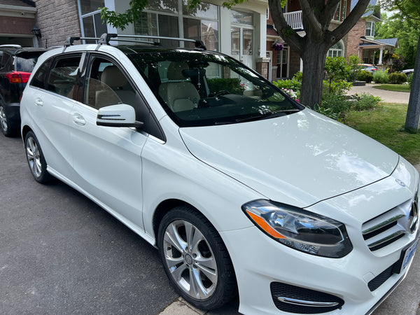 Benz B250 Aluminum Crossbars Roof Rack Rails