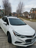 Chevrolet Cruze Aluminum Crossbar Roof Rack Rails