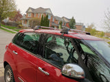 Fiat 500 Aluminum Crossbars Roof Rack Rails