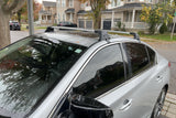 Infiniti Q50 Aluminum Crossbar Roof Rack Rails