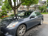 Infiniti G37 Aluminum Crossbar Roof Rack Rails