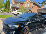 Mitsubishi Lancer Evolution Aluminum Crossbar Roof Rack Rails