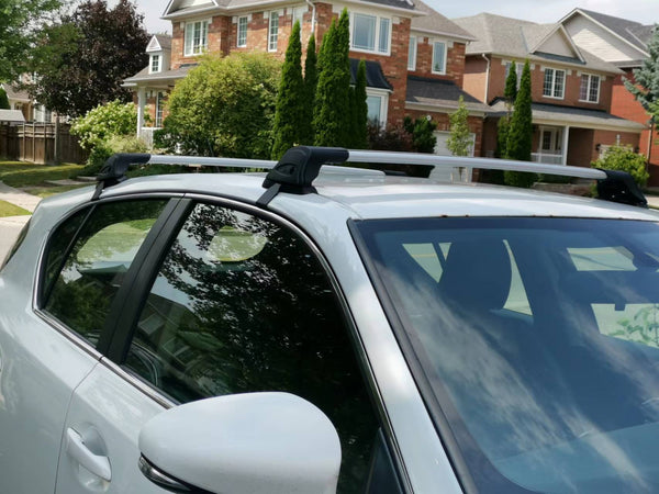 Lexus CT200h Aluminum Crossbars Roof Rack Rails