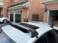 Lexus IS250 Aluminum Crossbars Roof Rack Rails