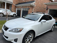 Lexus IS250 Aluminum Crossbars Roof Rack Rails