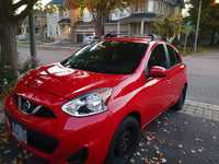 Nissan Micra Aluminum Crossbar Roof Rack Rails