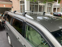 Nissan Quest Aluminum Crossbars Roof Rails