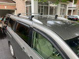 Nissan Quest Aluminum Crossbars Roof Rails