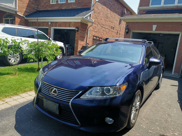Lexus ES300 ES350 Aluminum Crossbars Roof Rack Rails
