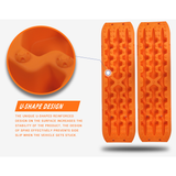 Recovery tracks traction boards