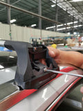 2013 2014 2015 2016 0217 2018 2019 2020 2021 2022 2023 Hyundai Santa Fe Aluminum Crossbars Roof Rail