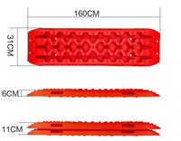Recovery tracks traction boards