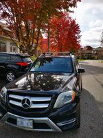 2008 2009 2010 2011 2012 2013 2014 2015 Mercedes Benz GLK250 350  Aluminum Crossbars Rails