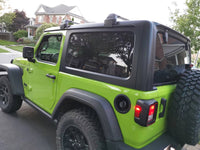 2007 - 2019 Jeep Wrangler 2/4-door Aluminum Crossbars Roof Rack