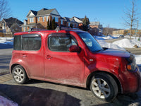 Nissan Cube Aluminum Crossbars Roof Rack Rails