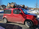 Nissan Cube Aluminum Crossbars Roof Rack Rails