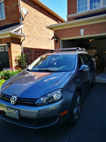 2010 2011 2012 2013 2014 Volkswagen Golf  Aluminum Roof Rail Crossbar
